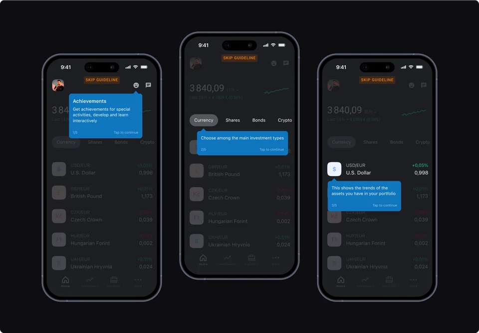 Smartphone notification designs